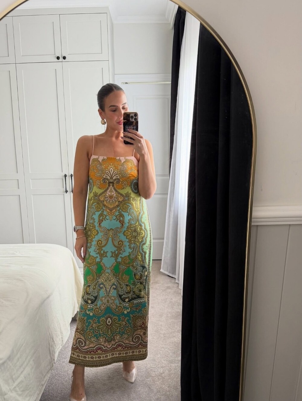 Alemais Exclusive Clemenza Slip Dress - Picture 2 of 11